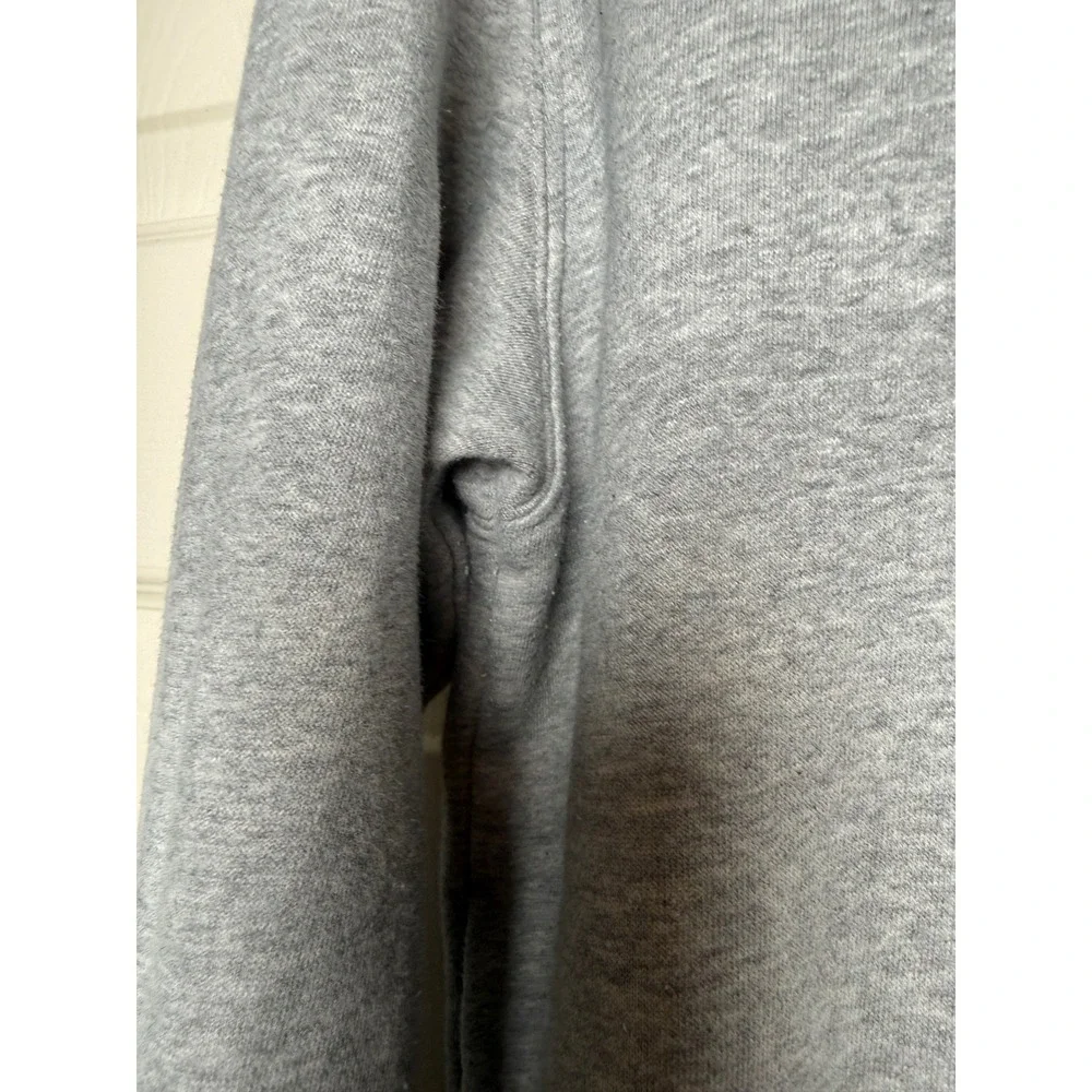 Adidas Originals Trefoil Hoodie Heather Grey‎ Fleece Sweatshirt Small
